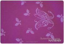Butterflies Eozyna, WRAP, [68% cotton, 19% ramie, 13% silk] baby wrap, baby wraps, babywearing, wrap, wraps, for children, for child, sling, slings, baby sling, baby slings