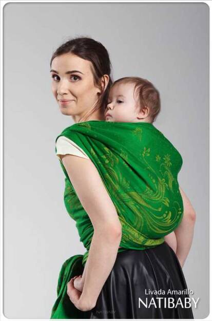 Livada Amarillo, WRAP, [70% cotton, 30% hemp] baby wrap, baby wraps, babywearing, wrap, wraps, for children, for child, sling, slings, baby sling, baby slings