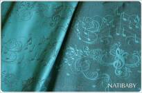 Aria Turquoise, WRAP, [100% cotton] baby wrap, baby wraps, babywearing, wrap, wraps, for children, for child, sling, slings, baby sling, baby slings